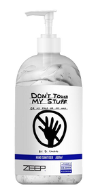 Don't Touch My Stuff Hand Sanitizer x David Shrigley