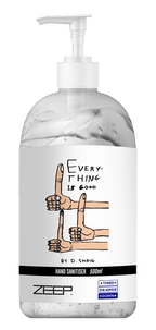 Everything is Good Hand Sanitizer 500ml x David Shrigley