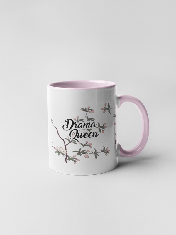 DRAMA QUEEN FLORAL MUG