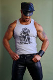 Tom of Finland PASSION Ribbed Tank Grey