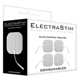 Square Self-Adhesive ElectraPads (4 Pack) by Electrastim