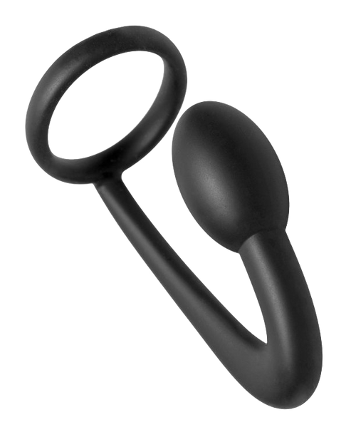 Explorer Silicone Cock Ring and Prostate Plug