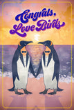 LOVE BIRDS GAY MARRIAGE CARD BY KWEER CARDS