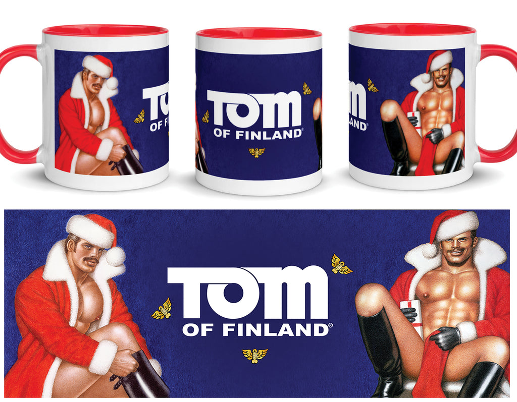 Tom of Finland XMAS Coffee Mug by Peachy Kings