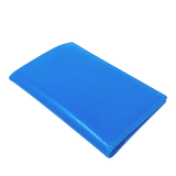 Comme des Garçons Super Fluo Blue Folded Small Wallet