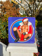 Tom of Finland Sexy Santa Coaster