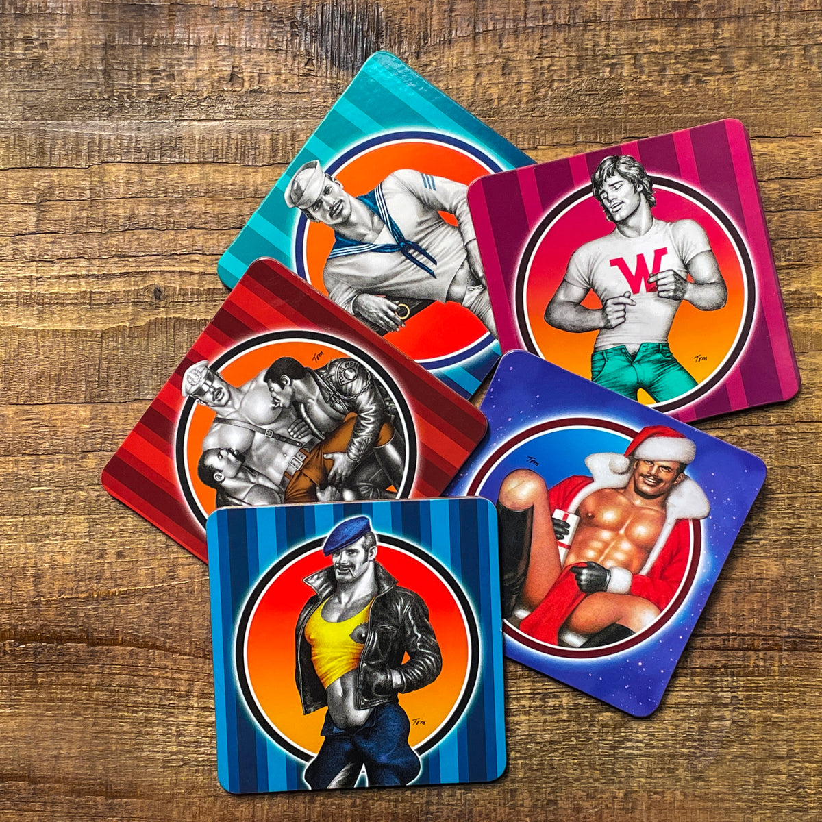 Tom of Finland Dancing Queen Coaster