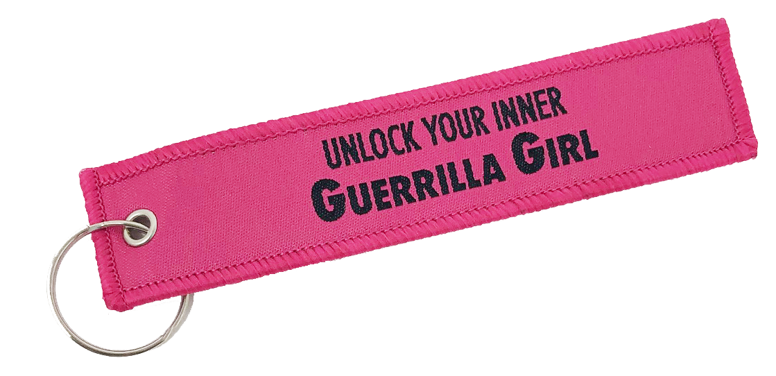 Third Drawer Down X Guerrilla Girls Unlock Your Inner Guerilla Girl Keyring