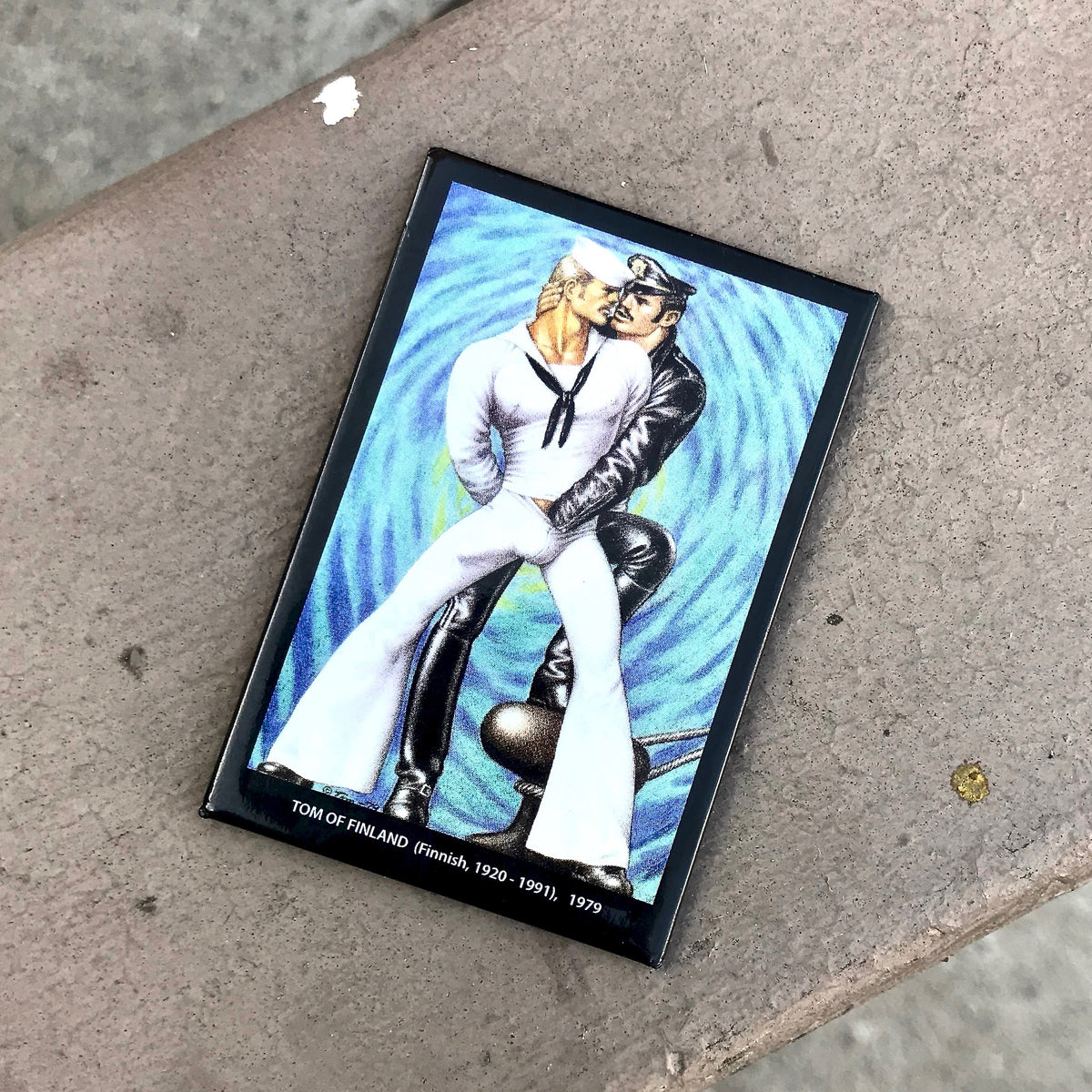 TOM OF FINLAND Psychedelic Magnet
