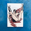 TOM OF FINLAND Brick Wall Magnet