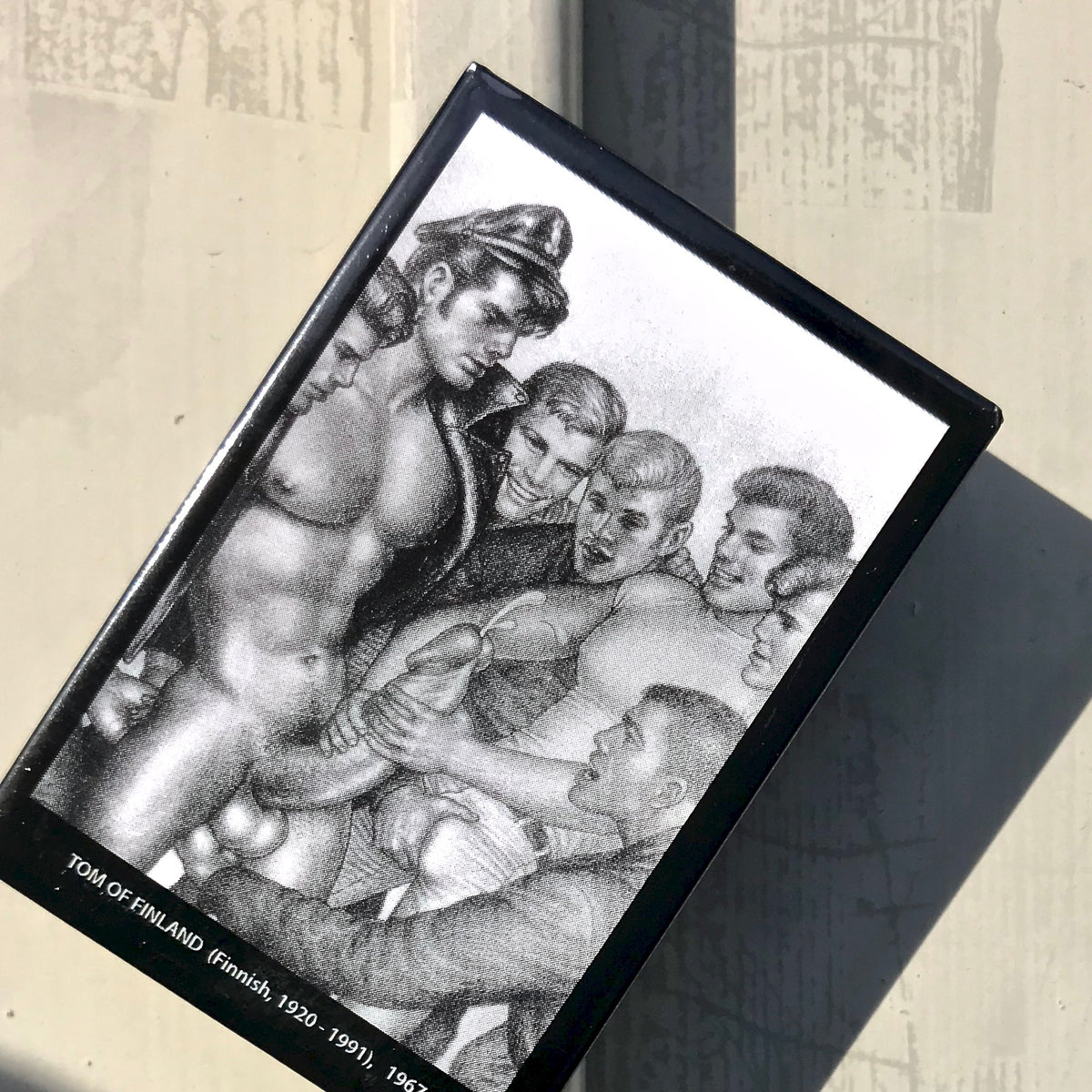 TOM OF FINLAND Fratboy Stroke Magnet