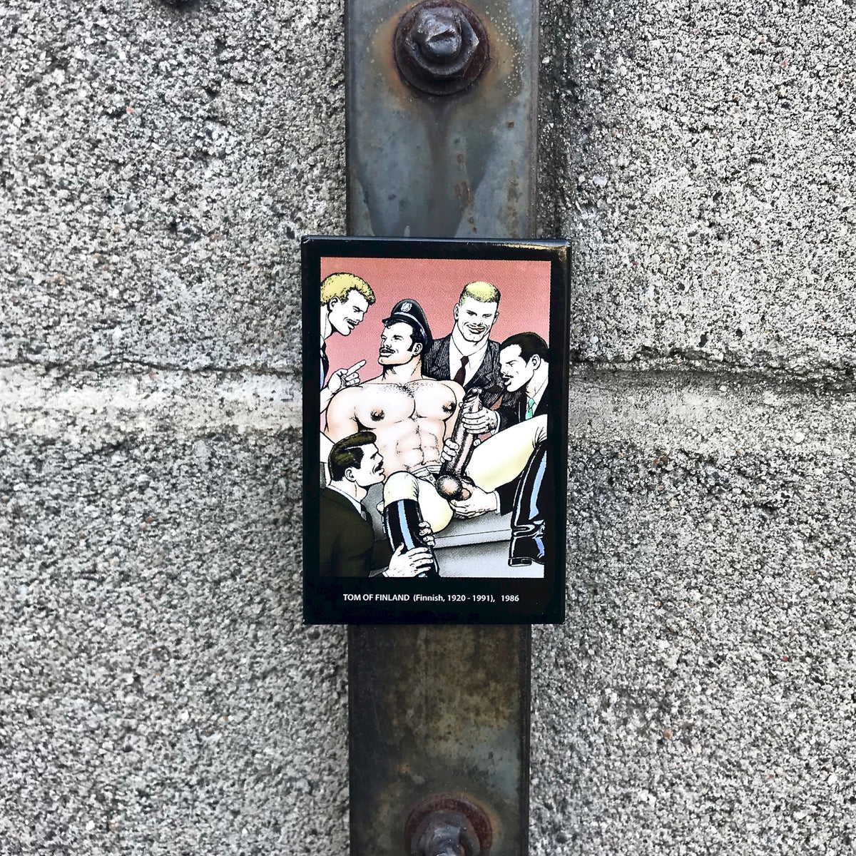 TOM OF FINLAND Hard At Work Magnet
