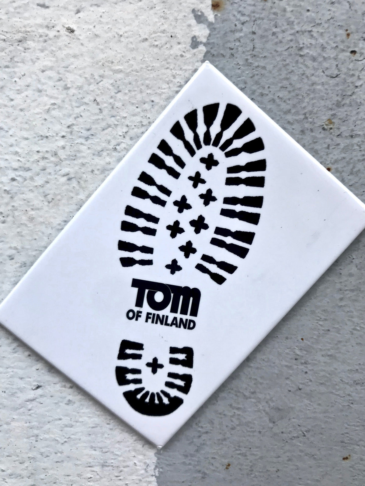 TOM OF FINLAND Bootprint Magnet