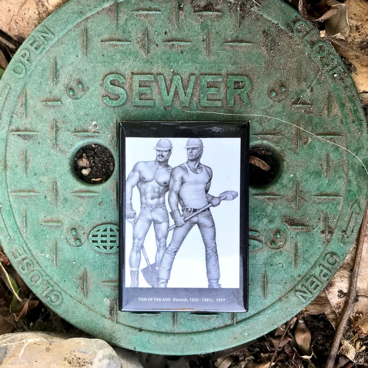 TOM OF FINLAND Construction Duo Magnet