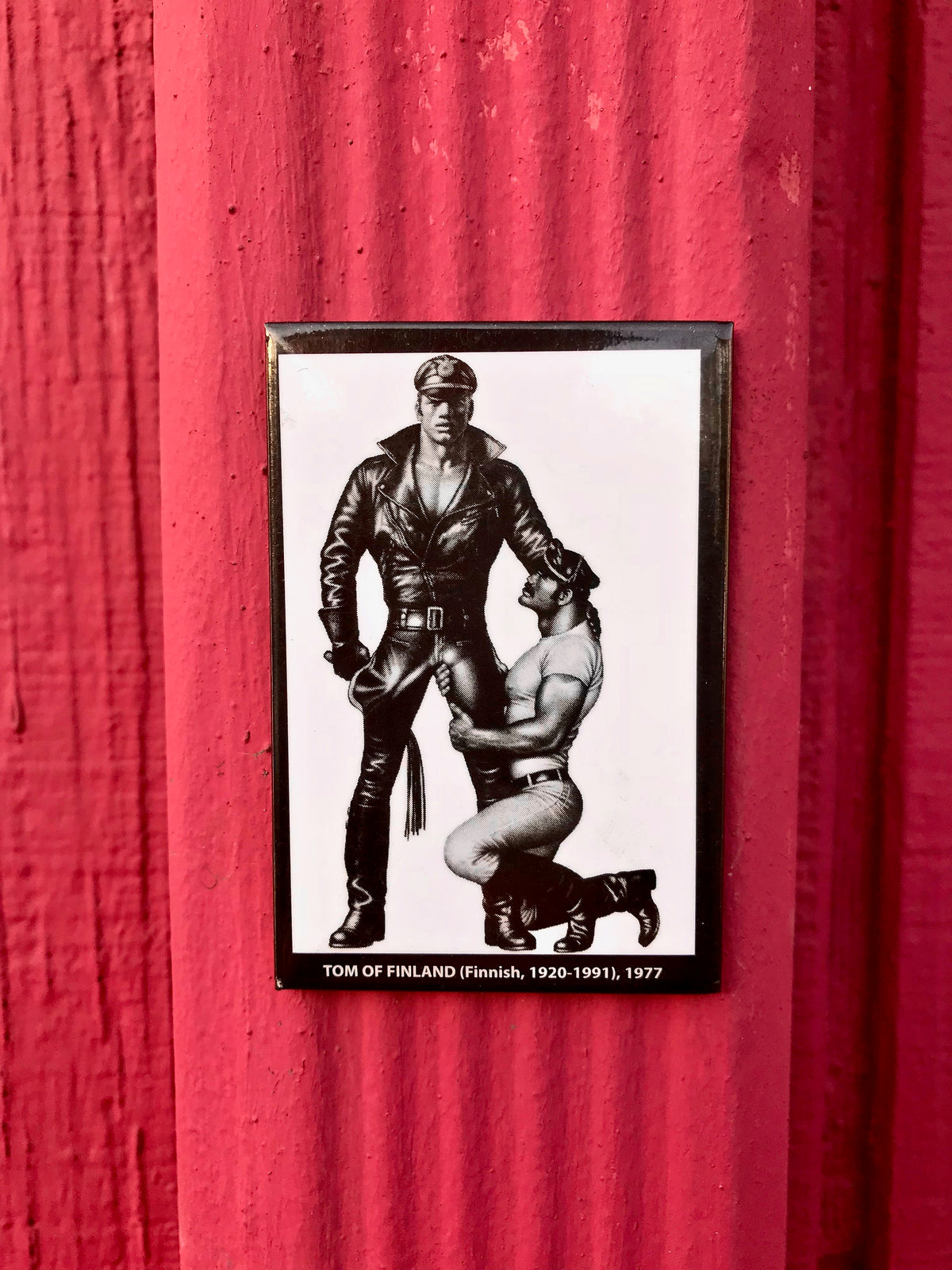 TOM OF FINLAND Eager to Serve Magnet