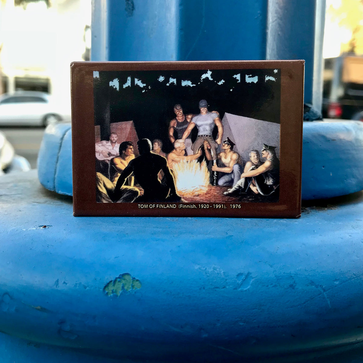 TOM OF FINLAND Campfire Orgy Magnet