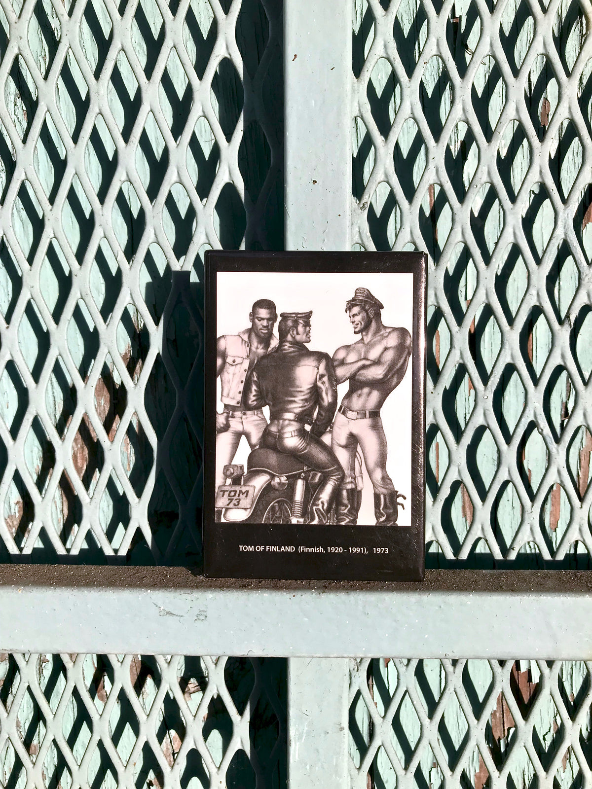 TOM OF FINLAND Tom's Bike Magnet