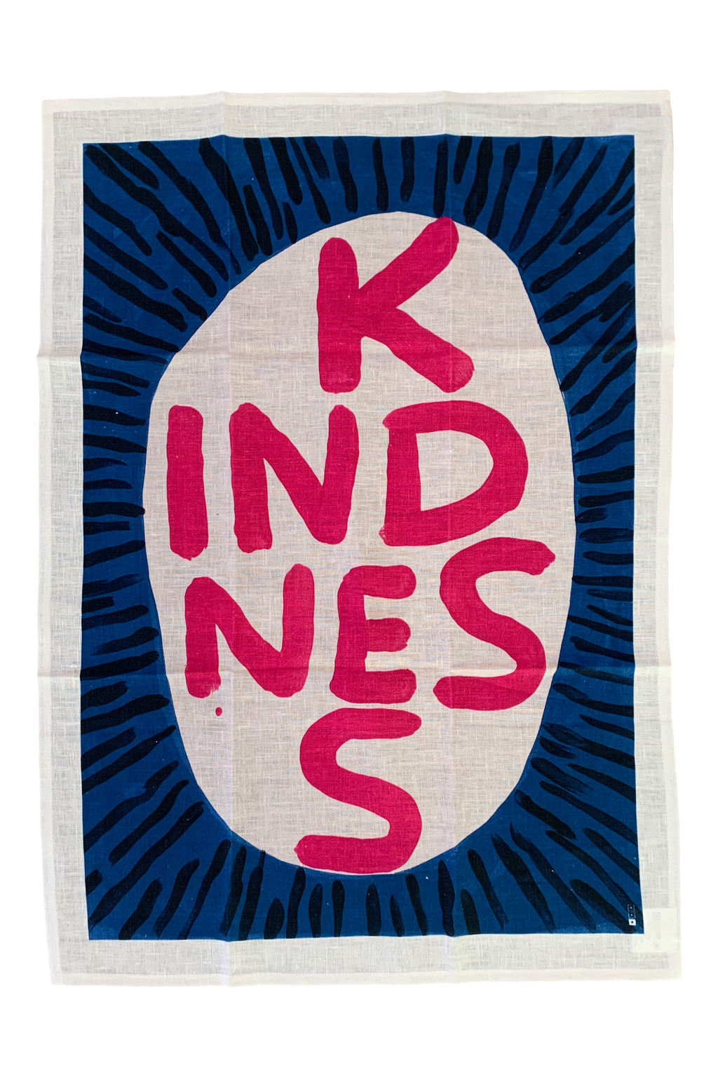 Kindness Tea Towel - Third Drawer Down X David Shrigley