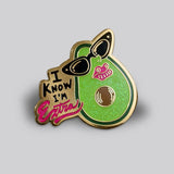 I Know I'm Extra Pin by Gaypin'