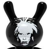 ANDY WARHOL FRIGHT WIG SELF-PORTRAIT 8" MASTERPIECE DUNNY BY KIDROBOT