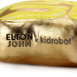 ELTON JOHN SPECIAL EDITION GOLD PILLOW BY KIDROBOT