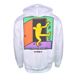 Keith Haring National Coming Out Day Hoodie / White
