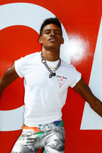 Tom's Men Embroidered T-Shirt