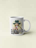 MOIRA - THE WORLD IS FALLING APART - SCHITT'S CREEK MUG - Catherine O'Hara