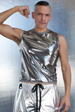 TAYLOR TOP SILVER SS23 by LAZOSCHMIDL