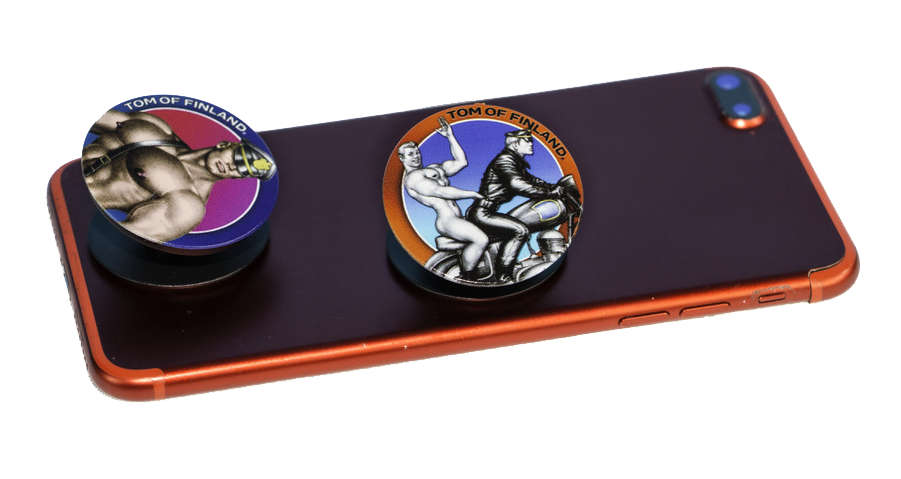 STG STUD: Tom of Finland Pop Socket by Peachy Kings