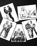 Tom of Finland Mini Poster: Titty Touch