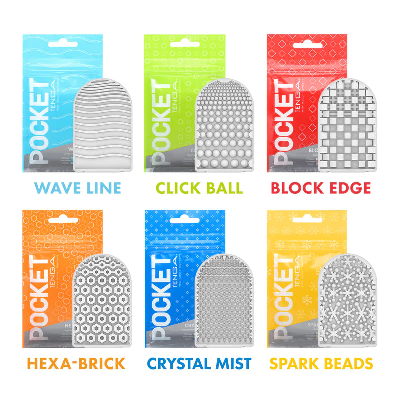 TENGA POCKET SLEEVE - CRYSTAL MIST