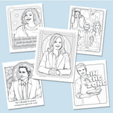 PARKS AND REC COLORING BOOK