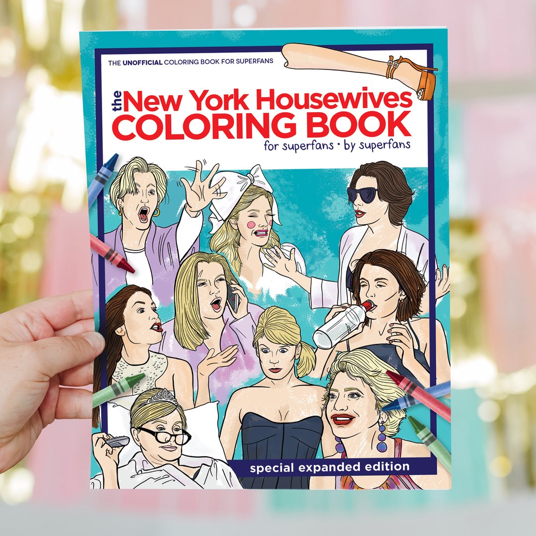 NEW YORK HOUSEWIVES COLORING BOOK