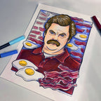 PARKS AND REC COLORING BOOK