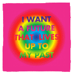 David McDiarmid x Third Drawer Down Silk Scarf: I Want a Future That Lives Up To My Past