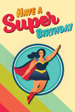 SUPER WOMAN GAY BIRTHDAY CARD BY KWEER CARDS