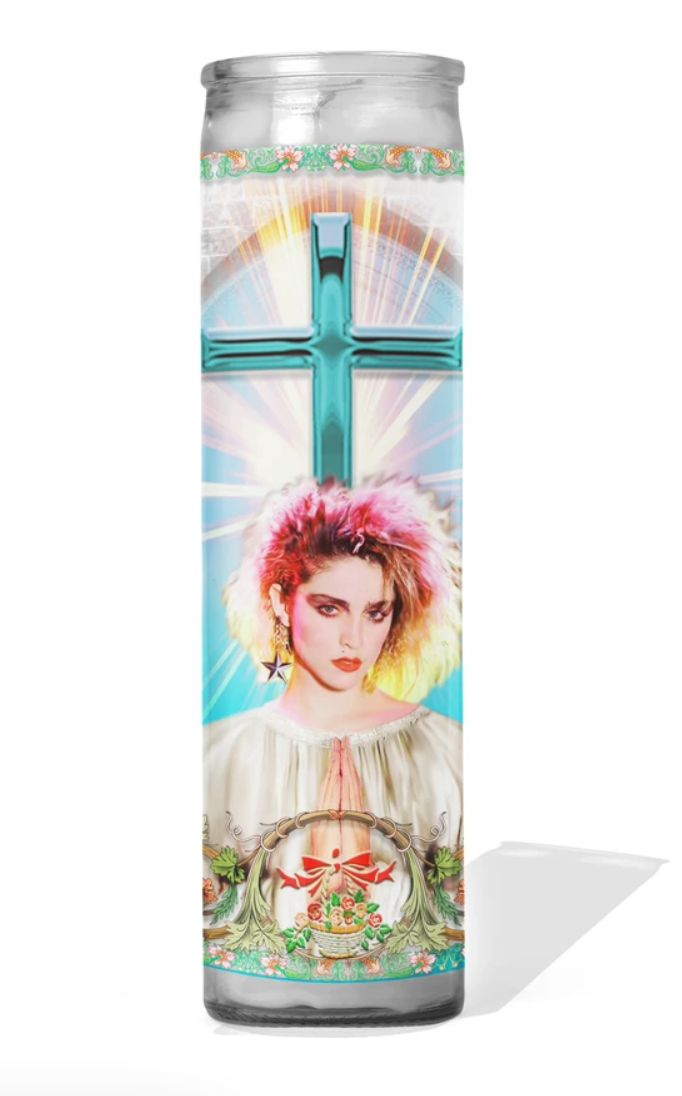 Madonna Celebrity Prayer Candle