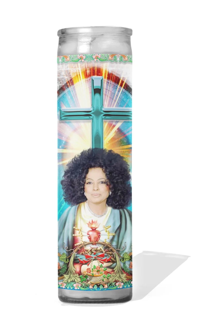 Diana Ross Celebrity Prayer Candle