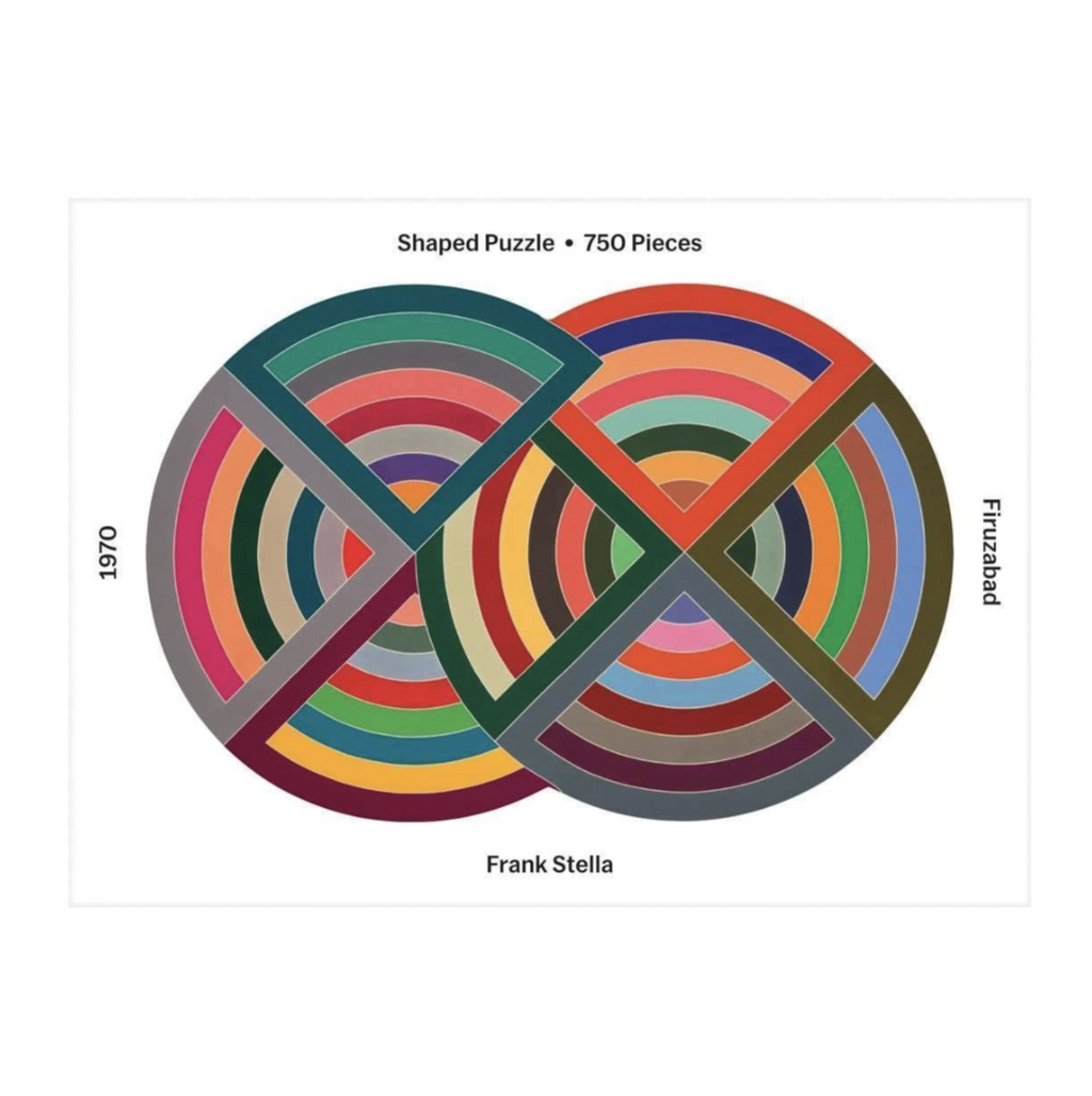 MoMA Frank Stella 750 Piece Shaped Jigsaw Puzzle