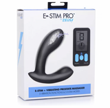 E-Stim Pro Silicone Vibrating Prostate Massager w/ Remote by Zeus