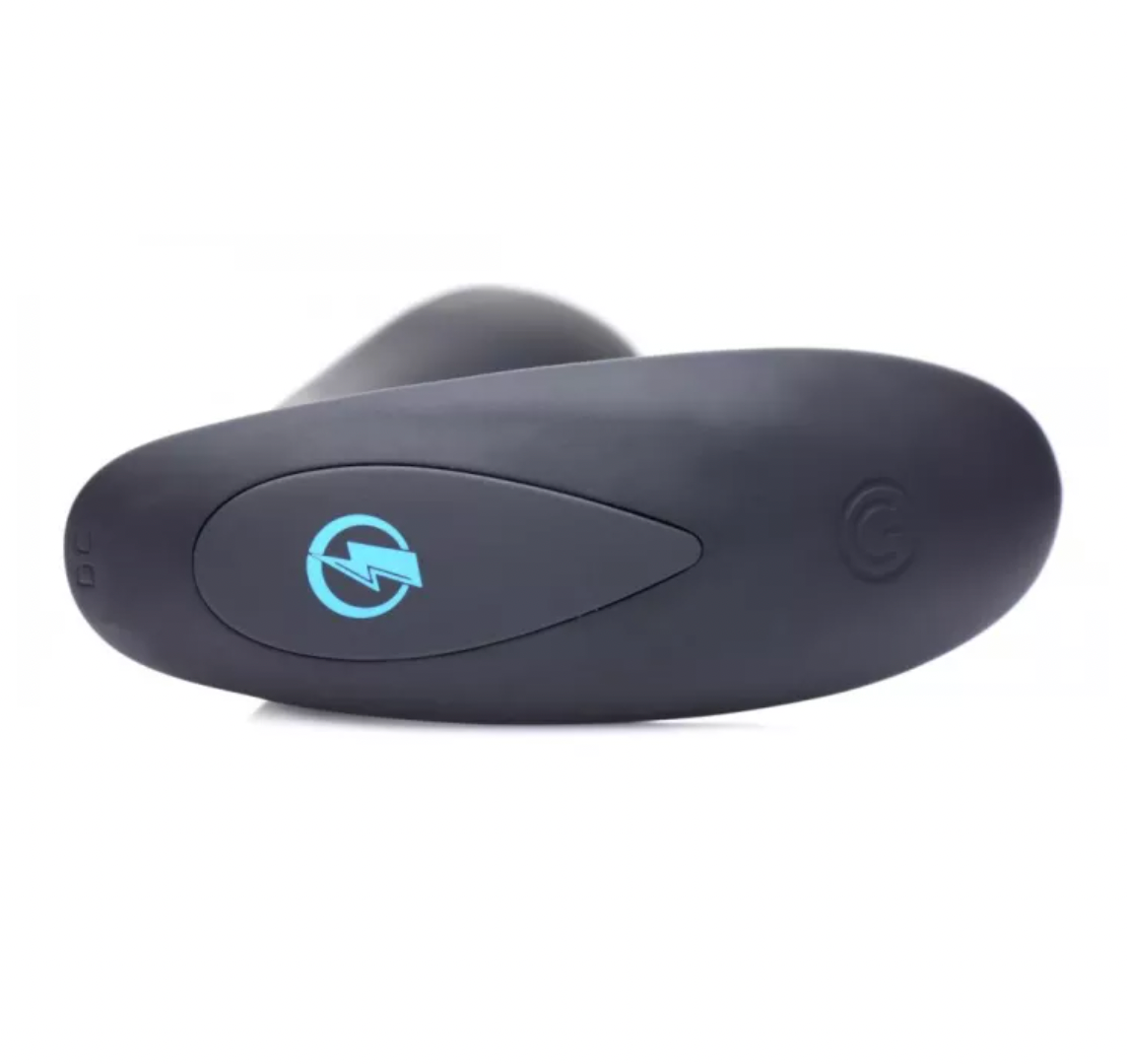 E-Stim Pro Silicone Vibrating Prostate Massager w/ Remote by Zeus