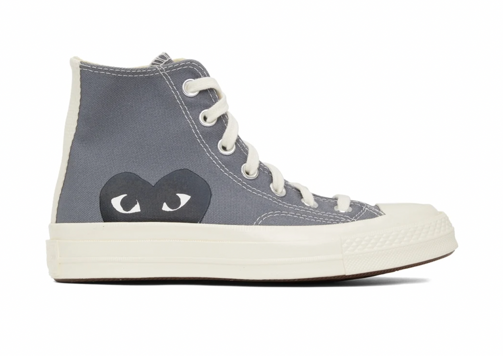 Comme des garçons play converse half heart chuck 70 high sneakers