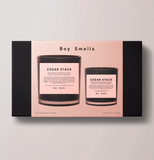 Cedar Stack Duo Candle by Boy Smells