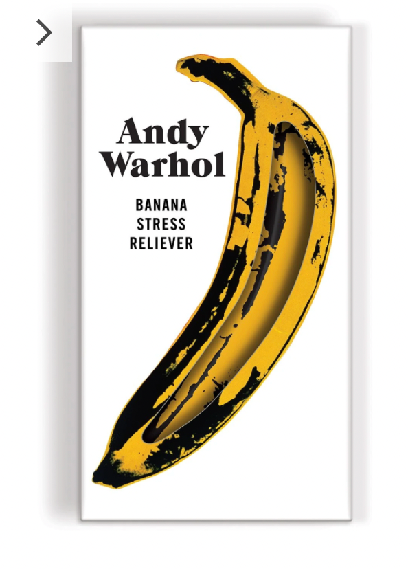 Andy Warhol Banana stress reliever