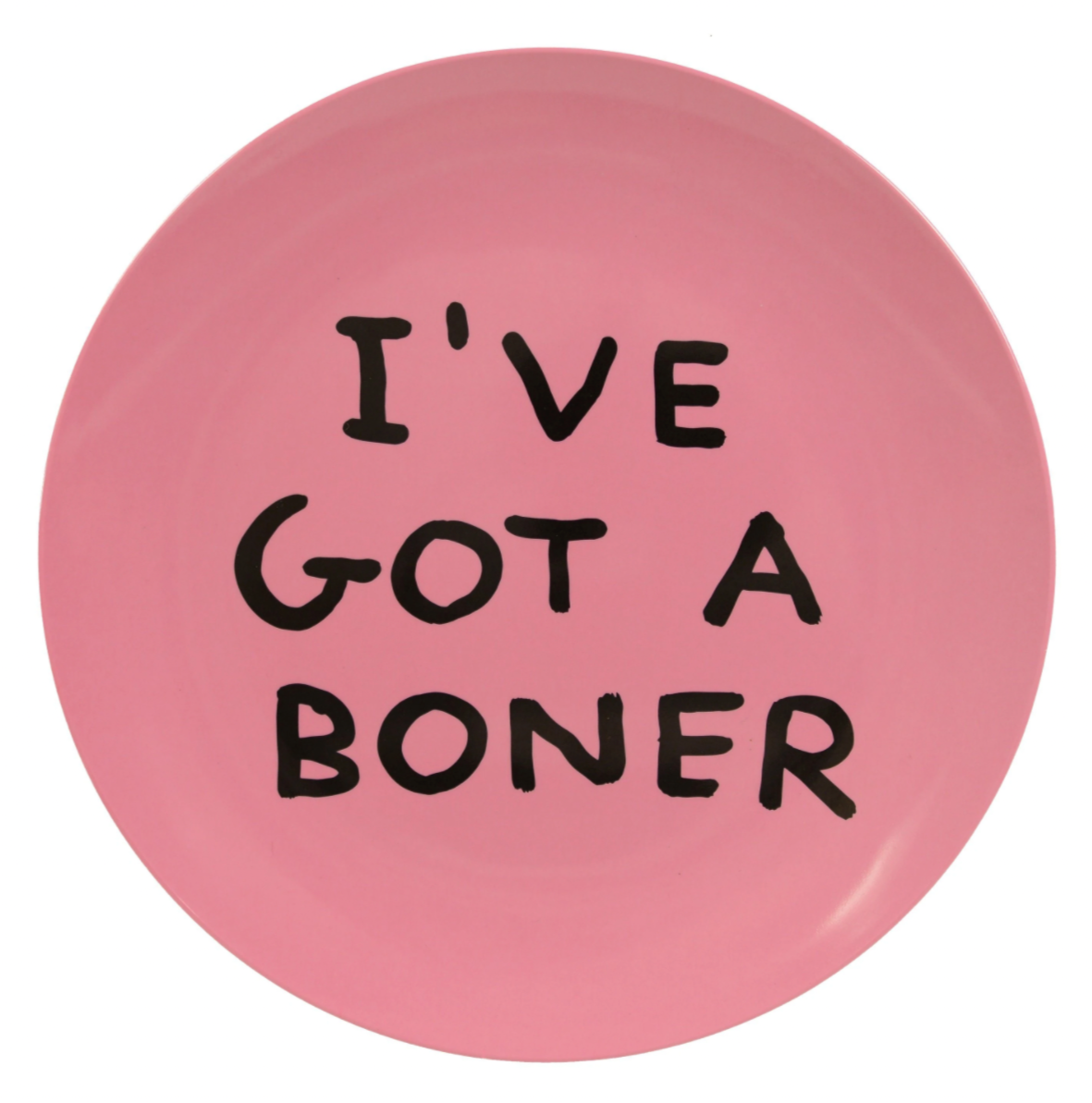 I'VE GOT A BONER PLATE BY THIRD DRAWER DOWN