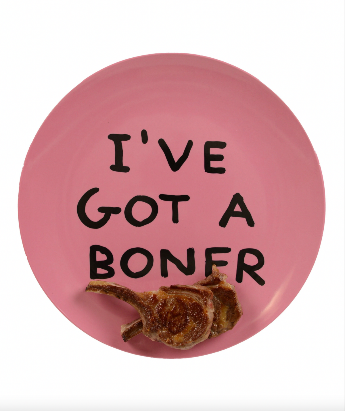 I'VE GOT A BONER PLATE BY THIRD DRAWER DOWN