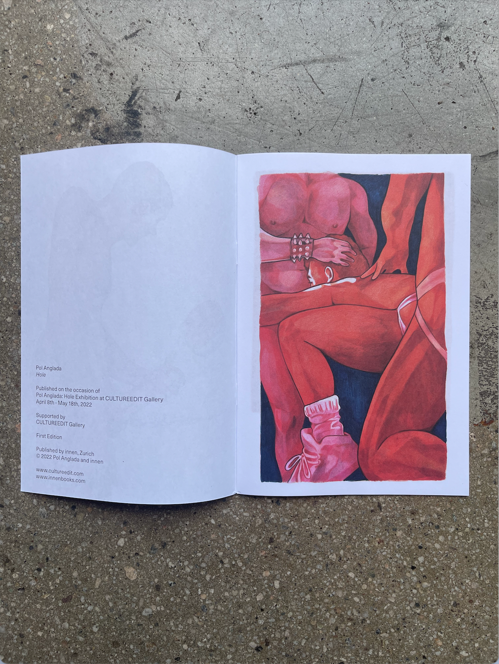 Pol Anglada: HOLE - Zine by Innen Zines