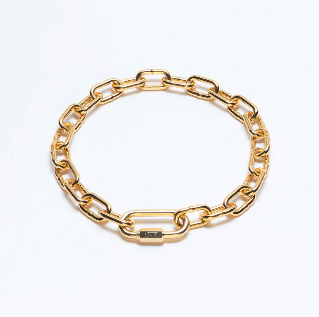 CHAIN COLLAR GOLD BY SIRAINER