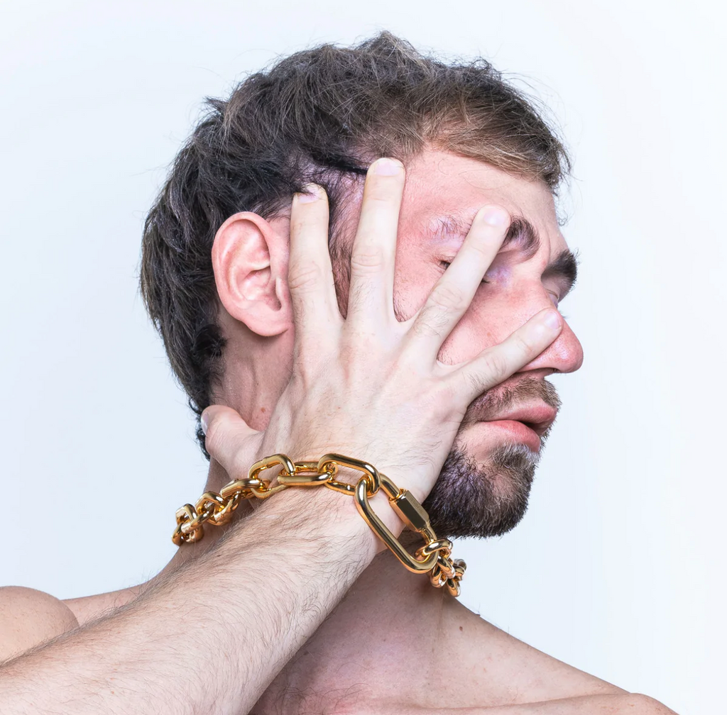 CHAIN COLLAR GOLD BY SIRAINER